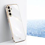 Custodia per telefono in TPU elettroplaccato 6D con bordo dritto XINLI, For Galaxy A57 5G, For Galaxy A37 5G, For Samsung Galaxy A07 5G