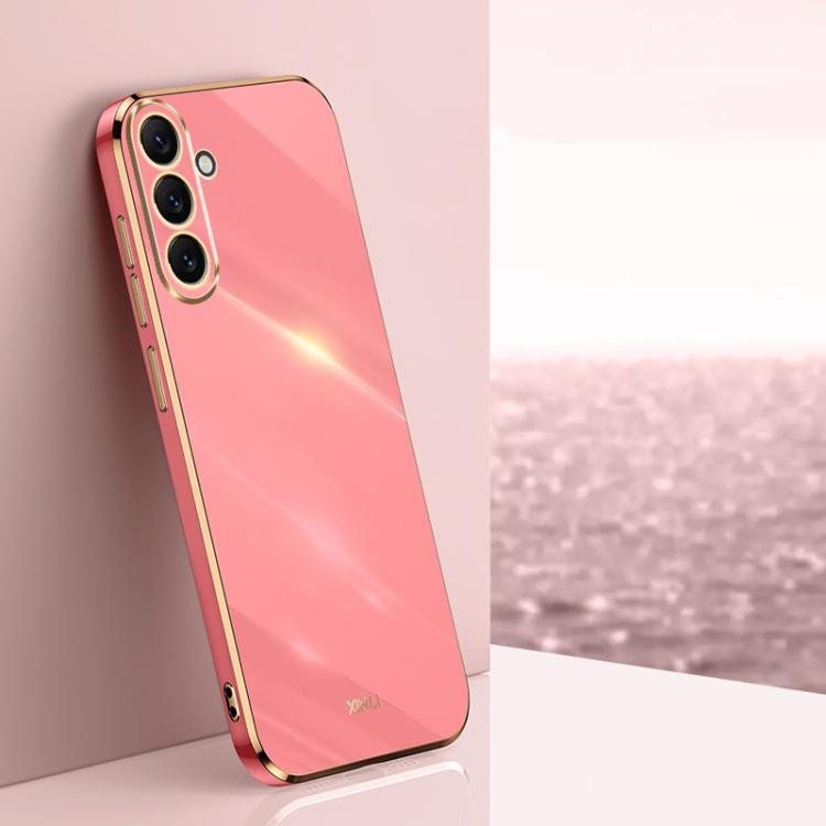 Custodia per telefono in TPU elettroplaccato 6D con bordo dritto XINLI, For Galaxy A57 5G, For Galaxy A37 5G, For Samsung Galaxy A07 5G
