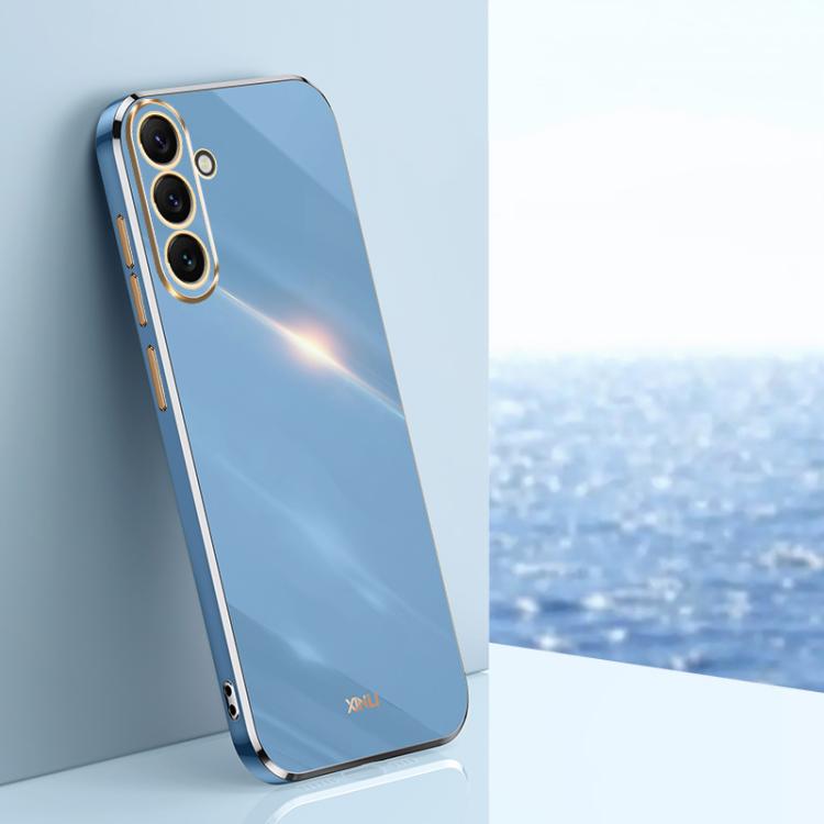 Custodia per telefono in TPU elettroplaccato 6D con bordo dritto XINLI, For Galaxy A57 5G, For Galaxy A37 5G, For Samsung Galaxy A07 5G