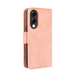 Custodia per telefono in pelle con fessure per carte e texture in vitello effetto pelle, For Samsung Galaxy S25 Edge 5G, For Samsung Galaxy S25 5G, For Samsung Galaxy S25+ 5G, For Samsung Galaxy S25 Ultra 5G