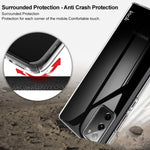 Custodia trasparente per Samsung Galaxy Note20 Ultra