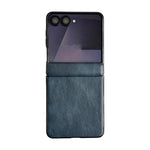 Custodia per telefono con texture Crazy Horse con asse magnetico integrato, For Samsung Galaxy Z Flip7, For Samsung Galaxy Z Flip6 / Flip7 FE, For Samsung Galaxy Z Flip5