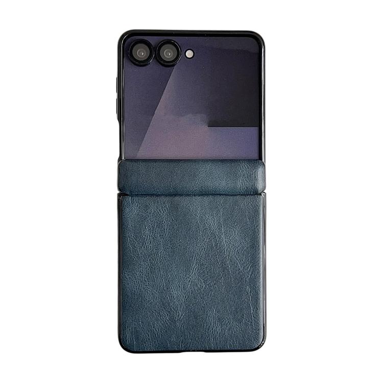 Custodia per telefono con texture Crazy Horse con asse magnetico integrato, For Samsung Galaxy Z Flip7, For Samsung Galaxy Z Flip6 / Flip7 FE, For Samsung Galaxy Z Flip5