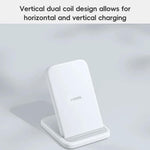 Caricabatterie wireless verticale Xiaomi originale da 30 W, Vertical Stand