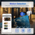 Telecamera WiFi HD 3 MP con doppia sorgente luminosa e rilevament