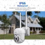 Telecamera WiFi HD 3 MP con doppia sorgente luminosa e rilevament