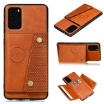 Custodia portafoglio magnetica in PU e TPU per Galaxy Note20 Ultr