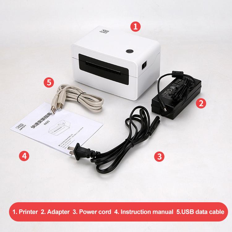Stampante per lettere di vettura elettronica espressa HPRT N31 versione computerizzata, EU Plug, AU Plug, UK Plug, US Plug