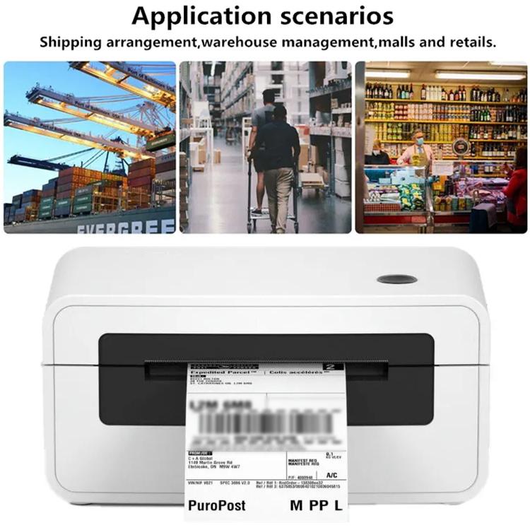 Stampante termica HPRT N41 Bluetooth con plug EU, AU, UK, US