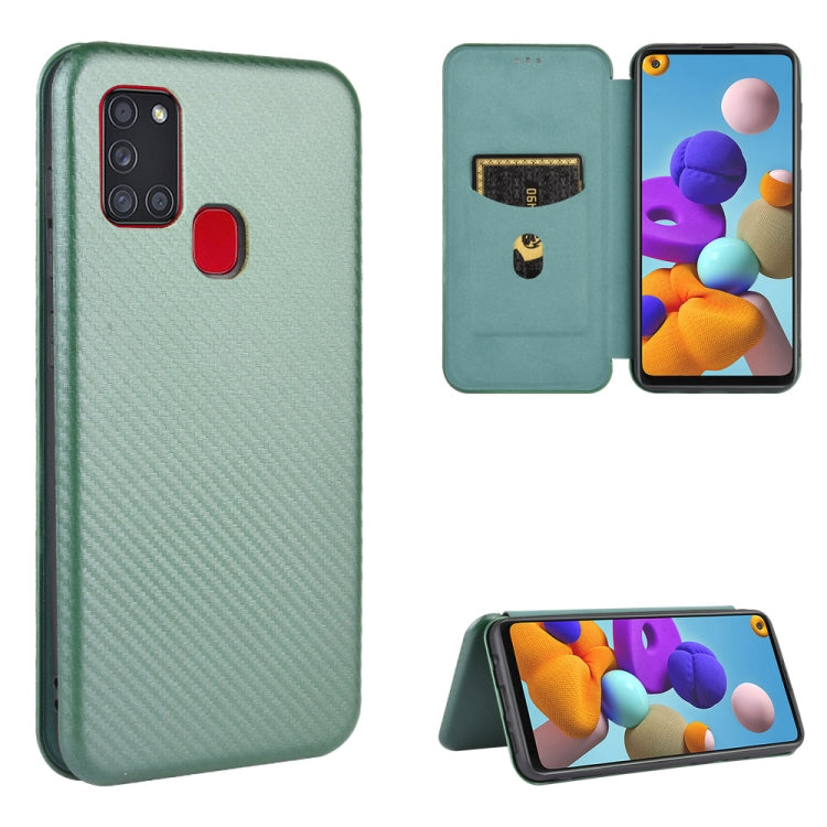 Custodia portafoglio in pelle TPU per Samsung Galaxy A21s