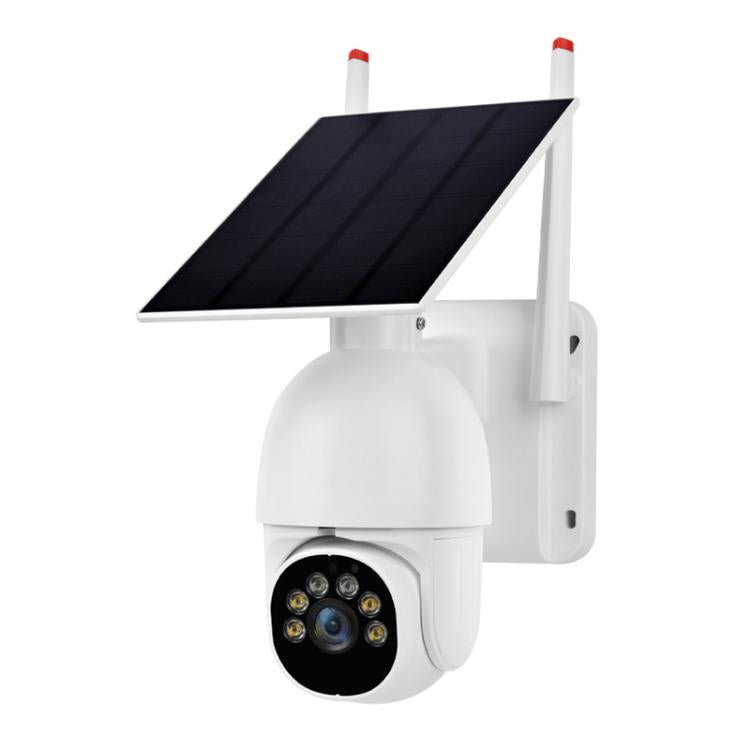 Telecamera di sorveglianza WiFi HD a pannello solare a bassa potenza per esterni 1080P, with Battery, without Battery