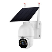 Telecamera di sorveglianza WiFi HD a pannello solare a bassa potenza per esterni 1080P, with Battery, without Battery