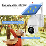 Telecamera di sorveglianza WiFi HD 1080P con pannello solare