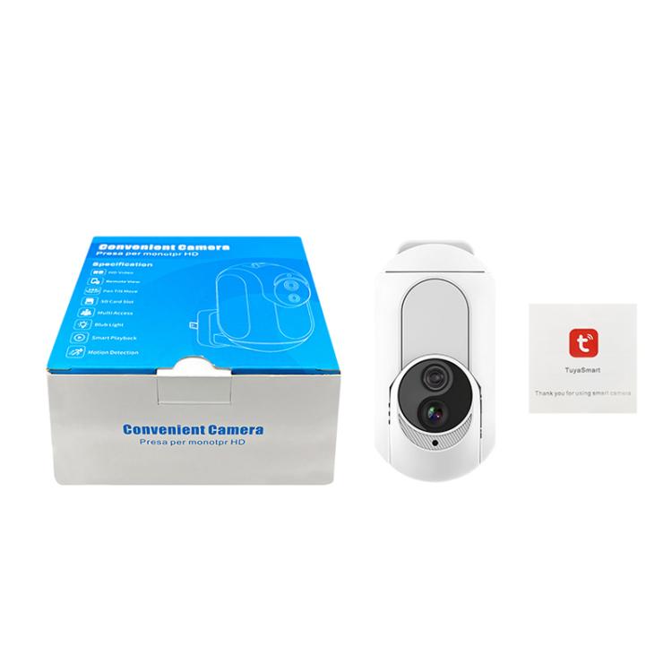 Presa WiFi con Telecamera 1080P e Citofono Bidirezionale