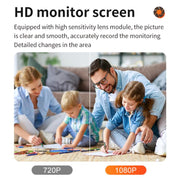 Presa domestica Tipo WiFi Telecamera di sorveglianza Supporto visione notturna e citofono bidirezionale, US Plug, EU Plug