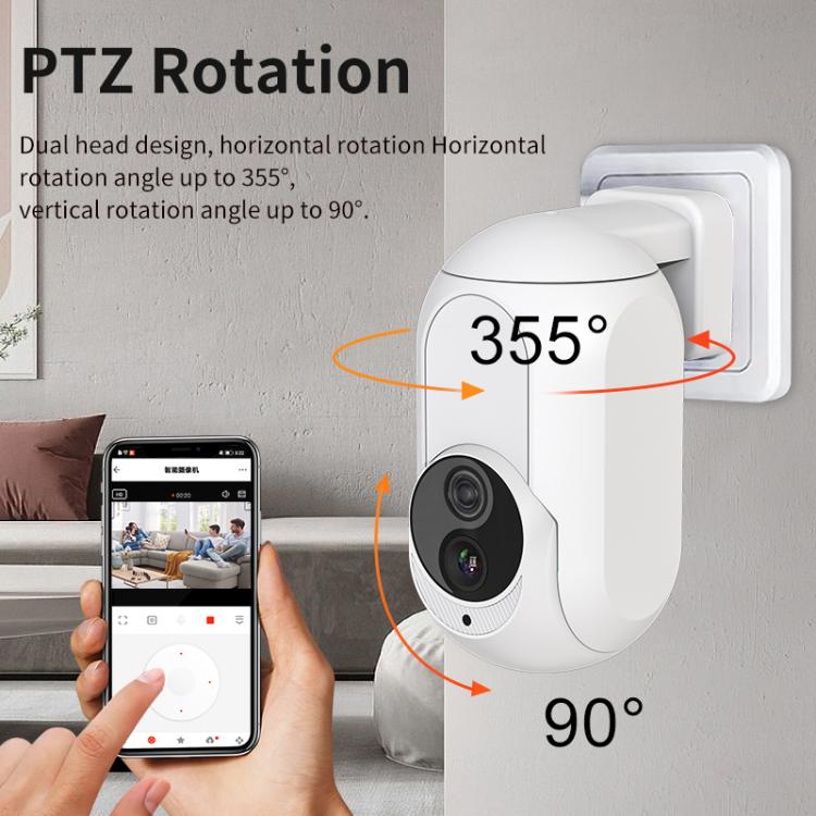 Presa WiFi con Telecamera 1080P e Citofono Bidirezionale