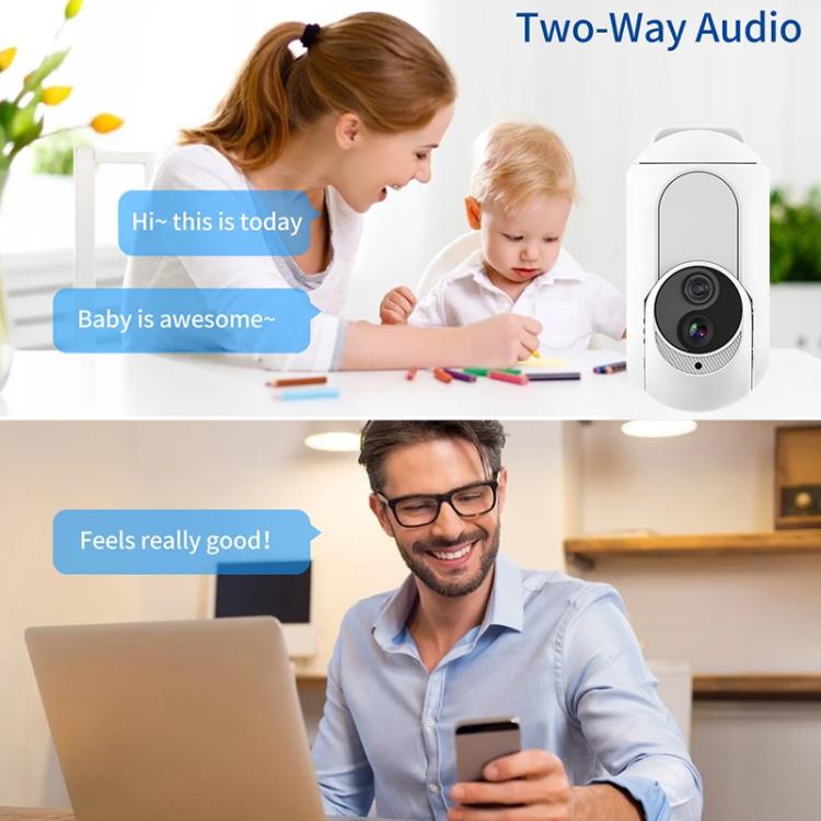Presa WiFi con Telecamera 1080P e Citofono Bidirezionale