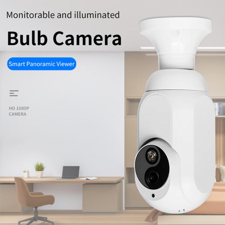 Telecamera di sorveglianza WiFi lampadina 1080P K8