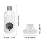 Telecamera di sorveglianza WiFi lampadina 1080P K8