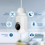 Telecamera di sorveglianza WiFi lampadina 1080P K8