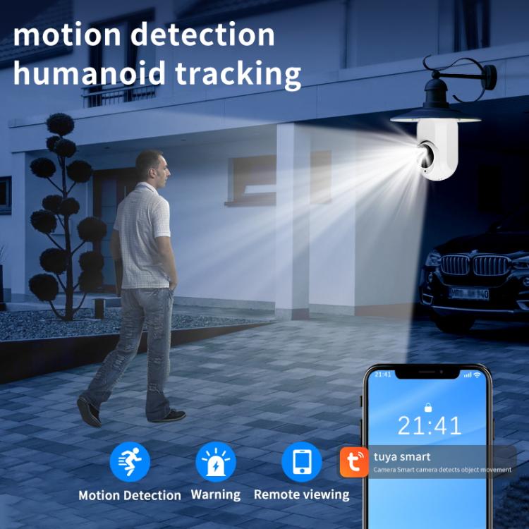 Telecamera di sorveglianza WiFi lampadina 1080P K8