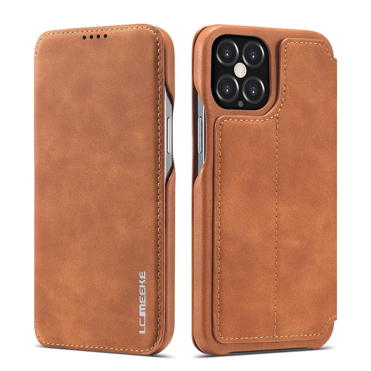 Custodia in pelle LC.IMEEKE per iPhone 12 mini, 12 e 12 Pro Max