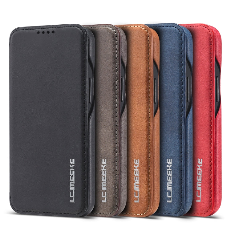 Custodia in pelle LC.IMEEKE per iPhone 12 mini, 12 e 12 Pro Max
