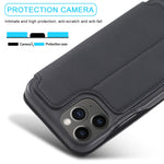 Custodia in pelle LC.IMEEKE per iPhone 12 mini, 12 e 12 Pro Max