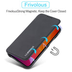 Custodia in pelle LC.IMEEKE per iPhone 12 mini, 12 e 12 Pro Max