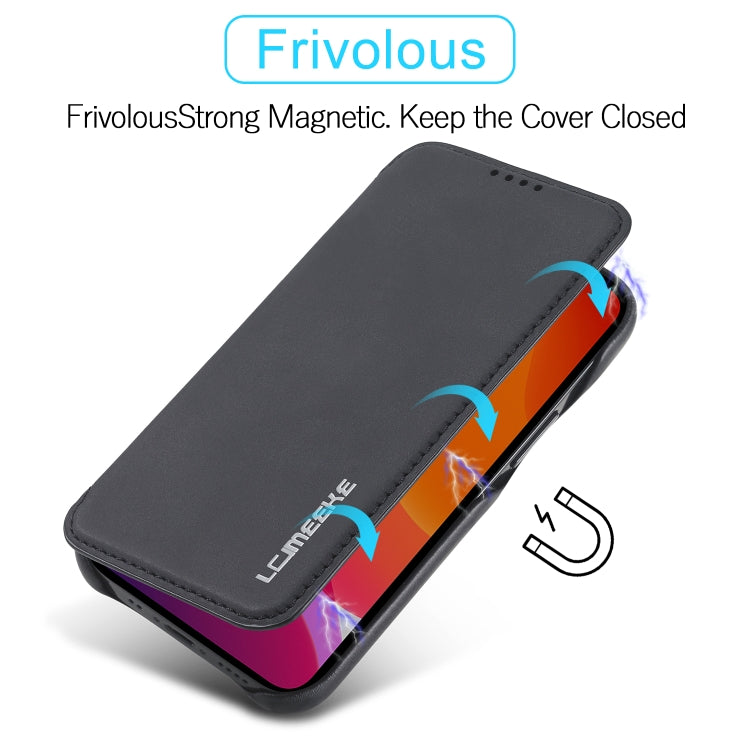 Custodia in pelle LC.IMEEKE per iPhone 12 mini, 12 e 12 Pro Max