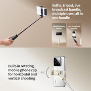 Xiaomi Stand Selfie Stick Mini con Bluetooth e Treppiede