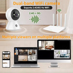 Telecamera WiFi 1080P HD doppia luce con visione notturna