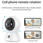 Telecamera WiFi 1080P HD doppia luce con visione notturna