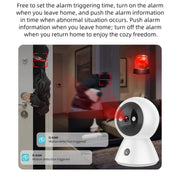 Telecamera WiFi a colori a doppia luce K11 1080P HD con visione notturna a doppia banda