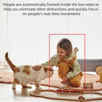 Telecamera WiFi 1080P HD doppia luce con visione notturna