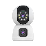 Telecamera WiFi 1080P HD doppia lente con visione notturna