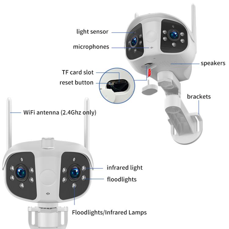 Binocolo Visione Notturna 1080P HD Grandangolare WiFi