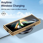 Custodia per telefono in pelle con anello in metallo della serie Dream VIETAO, For Galaxy Z Fold7 5G, For Samsung Galaxy Z Fold6, For Samsung Galaxy Z Fold5, For Samsung Galaxy Z Fold4