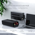 Hub USB 2.0 ORICO IH20P di livello industriale a 20 porte, AU Plug, EU Plug, UK Plug, US Plug