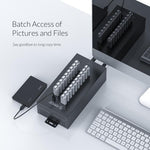 Hub USB 2.0 ORICO IH20P di livello industriale a 20 porte, AU Plug, EU Plug, UK Plug, US Plug