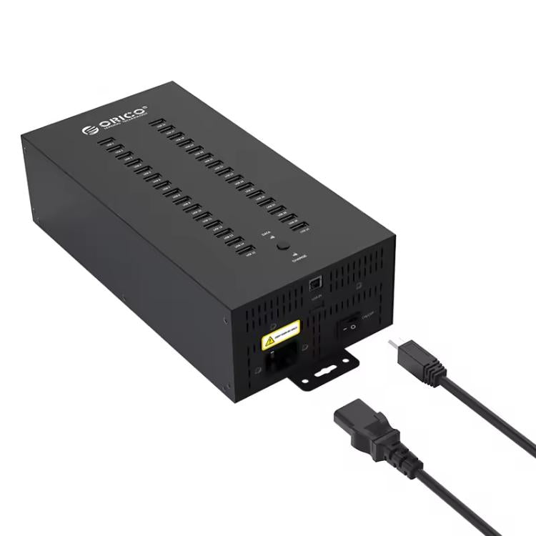 Hub USB 2.0 ORICO IH30P di livello industriale con 30 porte, AU Plug, EU Plug, UK Plug, US Plug