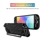 Custodia protettiva staccabile con motivo a X e supporto, For Nintendo Switch 2