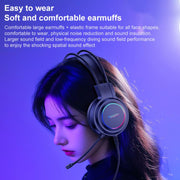 Yesido EK05 USB Wired RGB Light Gaming Headset con microfono, lunghezza cavo: 1,2 m, EK05