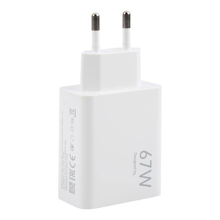 Caricabatterie rapido USB 67W con cavo Type-C 1m