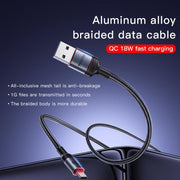 Cavo dati di ricarica Yesido CA129C 18W 3A USB a USB-C / Type-C, lunghezza: 1,2 m, CA129C