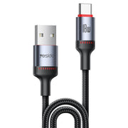 Cavo dati di ricarica Yesido CA130C 18W 3A USB a USB-C / Type-C, lunghezza: 2 m, CA130C