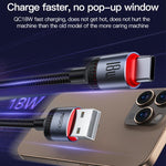 Cavo ricarica USB-A a USB-C 18W 3A 2 m Yesido CA130C