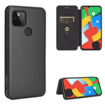 Struttura in fibra di carbonio Flip orizzontale magnetico Custodia in pelle TPU + PC + PU con slot per schede, For Google Pixel 4A 5G, For Sony Xperia 5 ll, For Nokia 8.3 5G, For Nokia C3