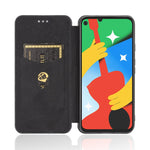 Struttura in fibra di carbonio Flip orizzontale magnetico Custodia in pelle TPU + PC + PU con slot per schede, For Google Pixel 4A 5G, For Sony Xperia 5 ll, For Nokia 8.3 5G, For Nokia C3