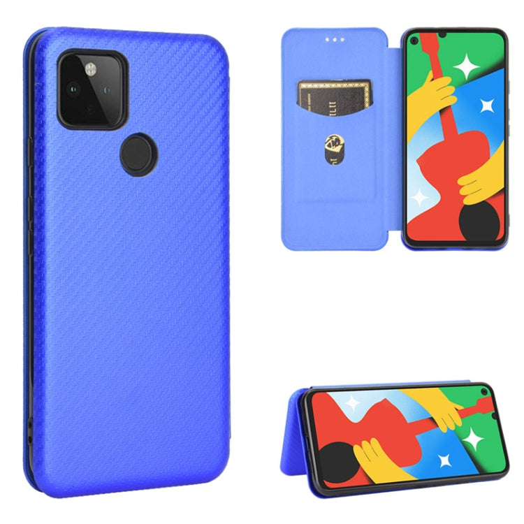 Struttura in fibra di carbonio Flip orizzontale magnetico Custodia in pelle TPU + PC + PU con slot per schede, For Google Pixel 4A 5G, For Sony Xperia 5 ll, For Nokia 8.3 5G, For Nokia C3